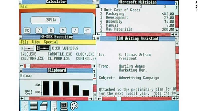 看微软 Windows 30年发展简史，你用过最早的系统版本是什么？ IT业界 第2张