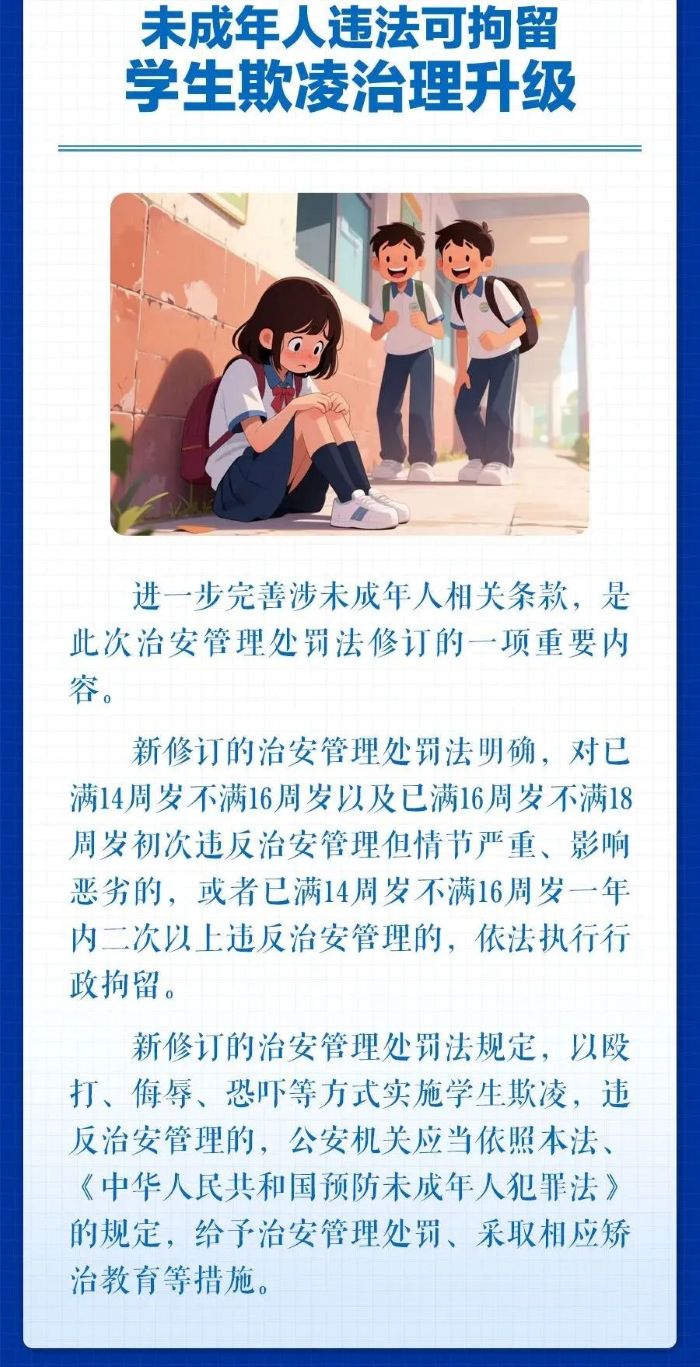 新《治安管理处罚法》将于1月1日起施行,有这些变化 社会资讯 第2张 新《治安管理处罚法》将于1月1日起施行,有这些变化 社会资讯 第2张