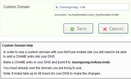 MoFuse为博客免费创建Wap版 移动互联网 建站方向 建站工具 免费资源 第2张