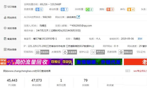 6万个页面4.7万个关键词排名的秘籍 网站 站长 SEO优化 经验心得 第2张