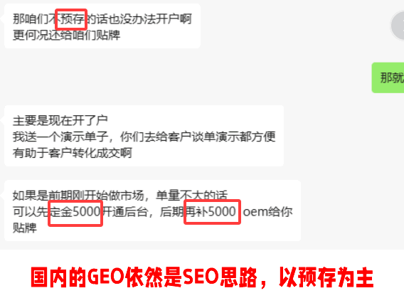 GEO收费模式